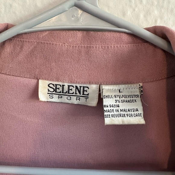 🌟 Pink Sweater with wrap around and tie | Selene Sport | Size L - Picture 3 of 8